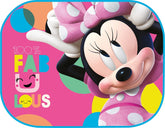 Due tendine parasole Minnie per auto da 44 x 35 cm