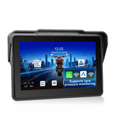 Schermo da 7” per moto con CarPlay, Android Auto, AirPlay e TPMS