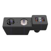 Volkswagen Golf 7 2012-2020 USB Oplader og 12V Splitter til Cigarettænder med QC3.0 Hurtigopladning