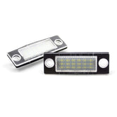 LED kentekenverlichting VW & Skoda – CANBUS (Golf 5, Passat, Touran e.a.) met krachtig wit licht.