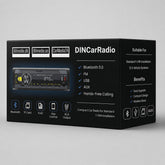 Connect autoradio 1-DIN con Bluetooth 5.0, FM, USB, AUX e vivavoce