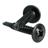 Viti autofilettanti Carpoint nere, Ø 4 mm, 25 mm, 100 pz.