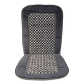 Cuscino coprisedile Carpoint Deluxe con perline in legno, grigio