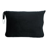 Coperta da viaggio e cuscino da viaggio Carpoint, nero, 2 in 1