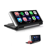 Display portatile pieghevole da 6,86" con Apple CarPlay e Android Auto wireless