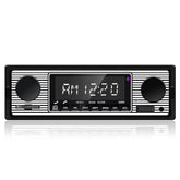 Autoradio 1 DIN con Bluetooth, USB e design retrò – lettore MP3