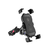 Supporto smartphone per moto con ricarica wireless da 15W
