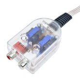 Convertitore High to Low a 2 canali – adattatore uscita linea RCA per autoradio