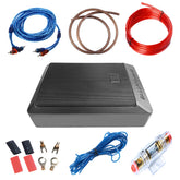 Subwoofer attivo per auto 600W 12V – altoparlante bassi compatto con cavo audio