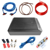 Subwoofer attivo per auto 600W 12V – altoparlante bassi compatto con cavo audio