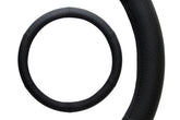Coprivolante in vera pelle naturale per volante da 37-39 cm