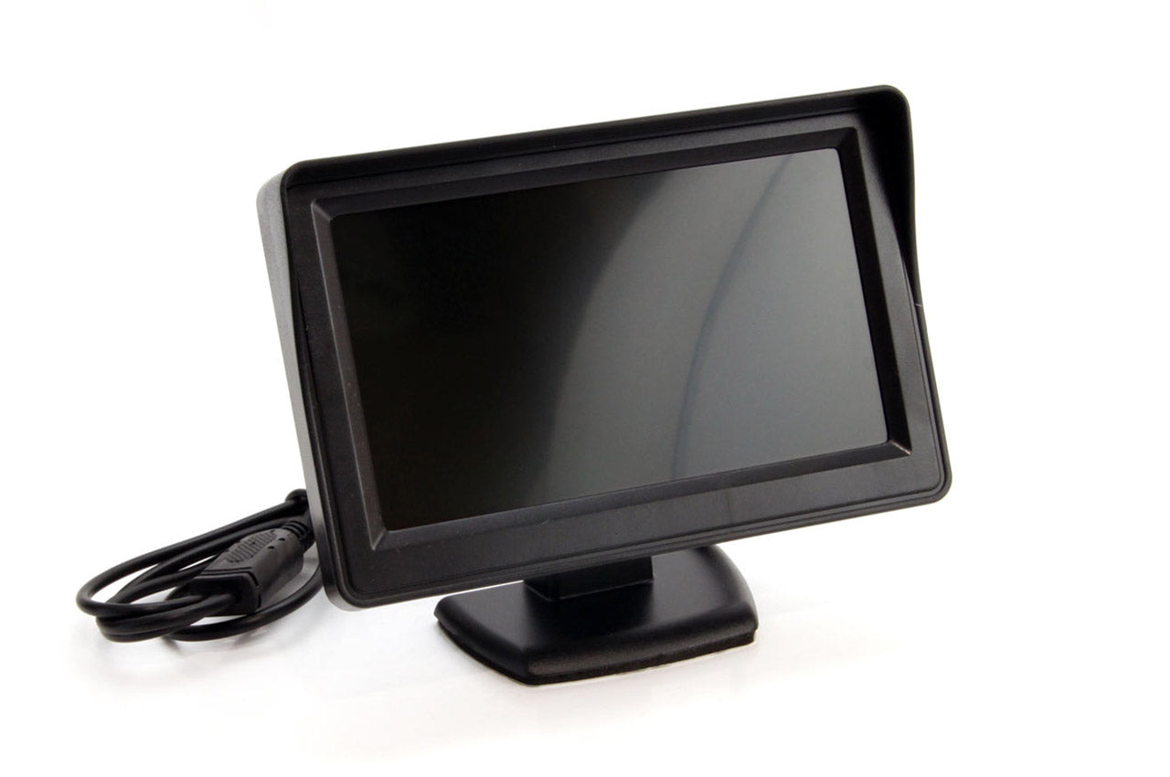 Display TFT con ingressi video RCA per sensori di parcheggio