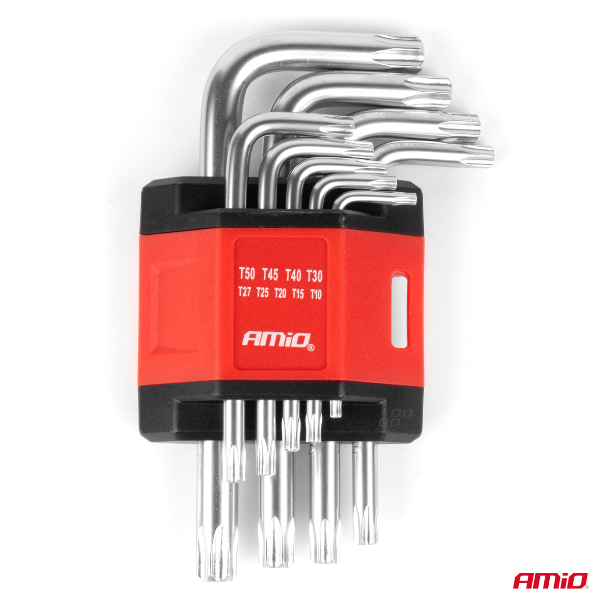 9 chiavi Torx corte in acciaio CRV