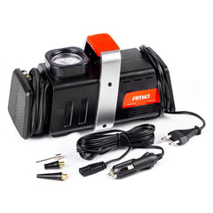 Compressore per auto 12 V/230 V con manometro