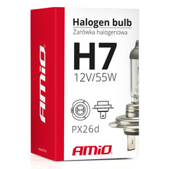Lampadina alogena H7 con attacco PX26d e filtro UV