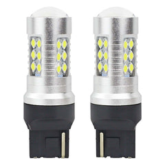 Lampadina LED bianca T20 7440 W21W con CANBUS