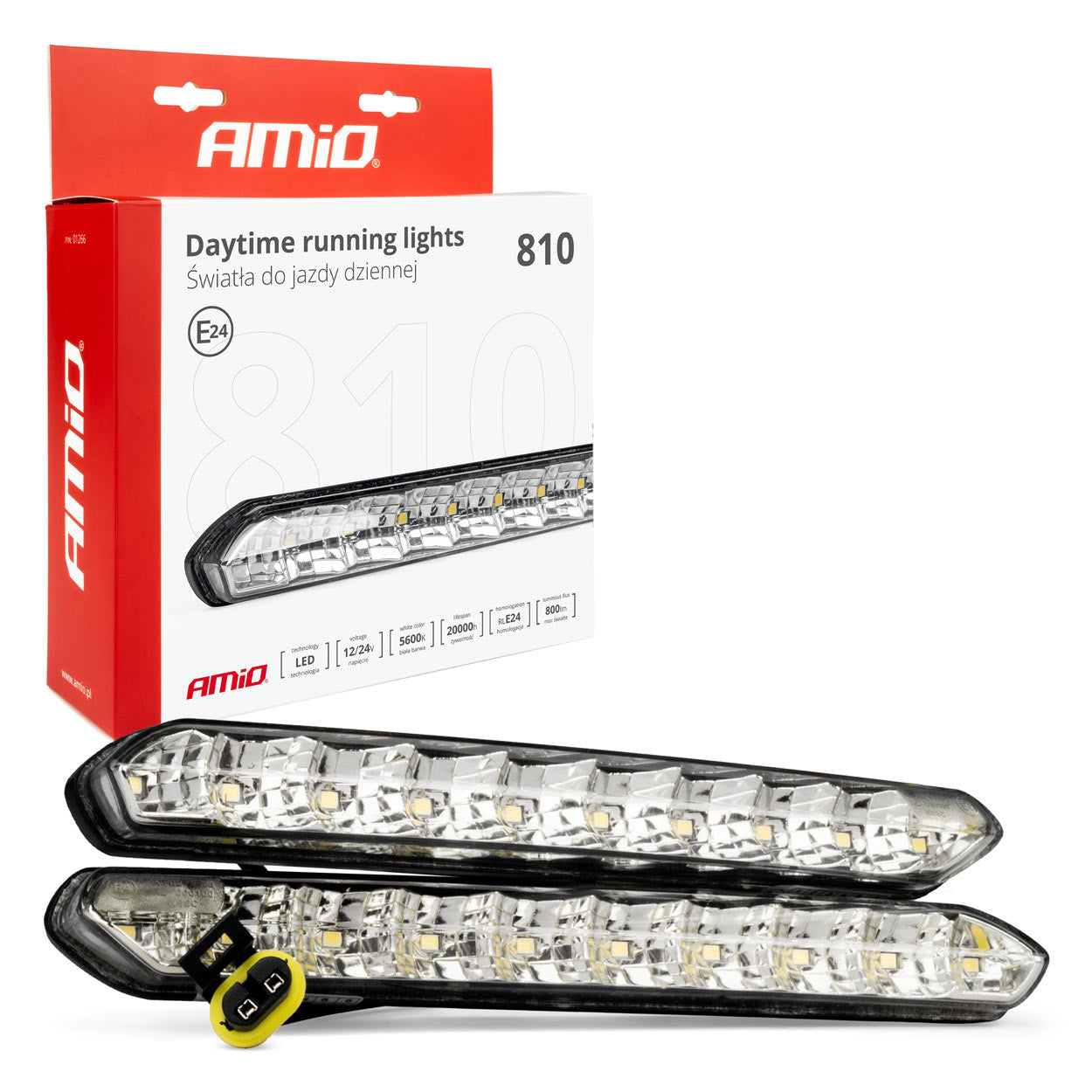 Luci diurne DRL 810 con LED SMD