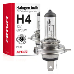 Lampadina alogena H4 con filtro UV