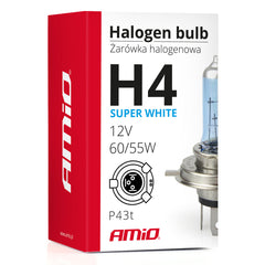 Lampadina alogena H4 con omologazione E8