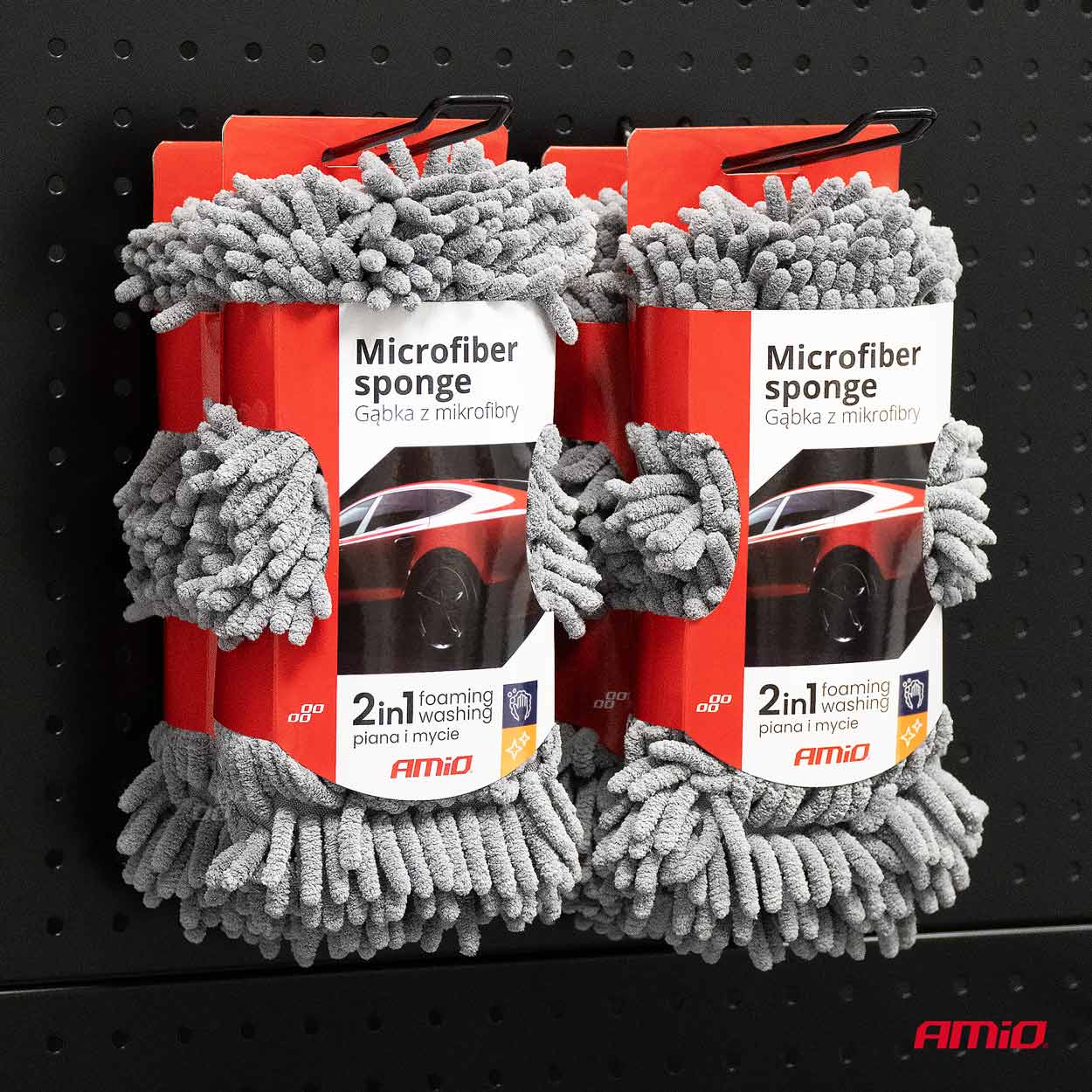 Mikrofibersvamp til bilvask og detailing