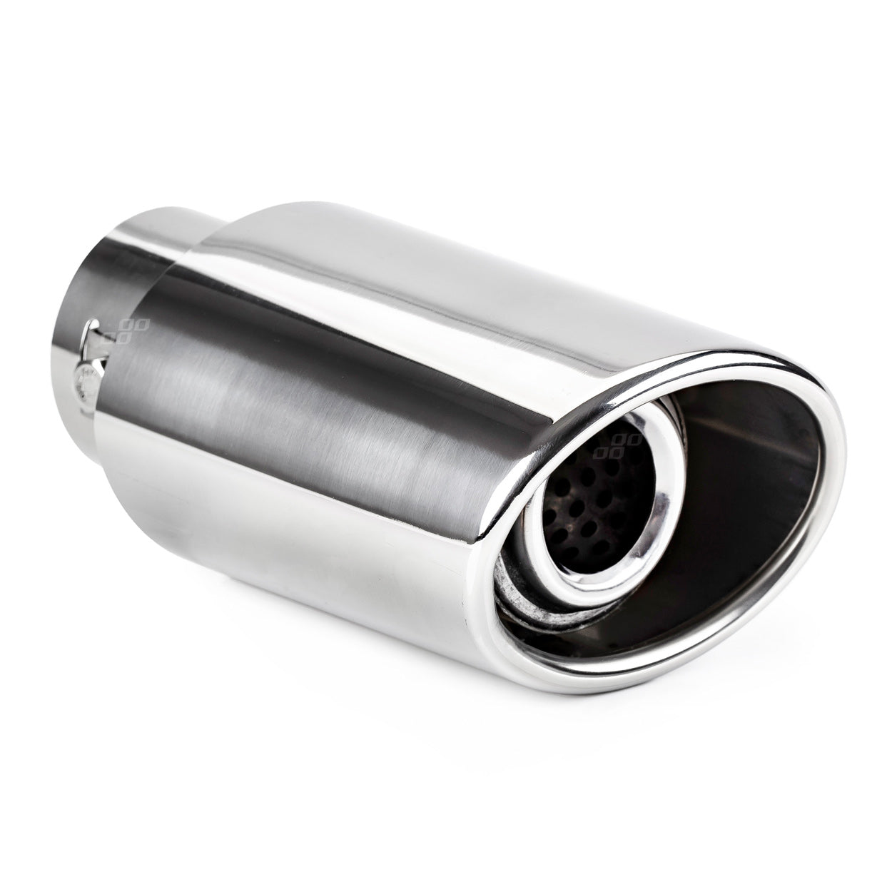 Terminale di scarico MT 003 in acciaio inox cromato