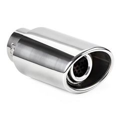 Terminale di scarico MT 003 in acciaio inox cromato
