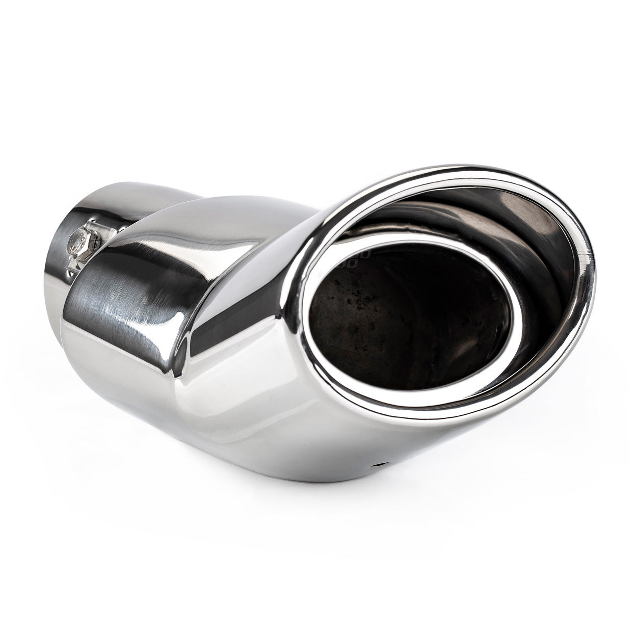 Terminale di scarico MT 005 in acciaio inox cromato