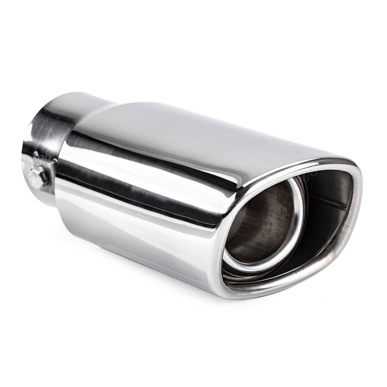 Terminale di scarico MT 015 in acciaio inox cromato