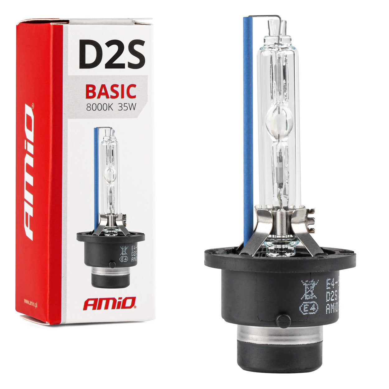 Lampadina xenon D2S con temperatura di colore 8000K