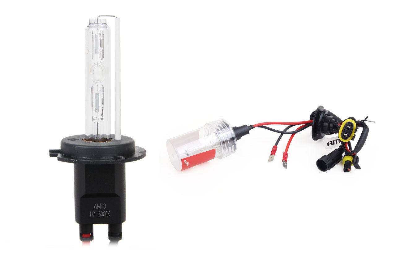 Lampadina xenon H7 con temperatura colore di 6000K