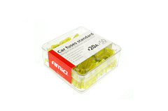 Scatola con 50 fusibili standard da 20 A