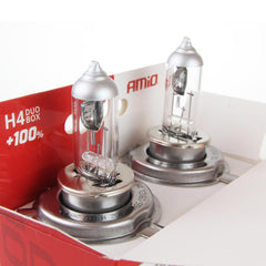 Lampadina alogena H4 LumiTec Silver con attacco P43t