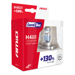 Confezione da due lampadine alogene H4 LumiTec Limited