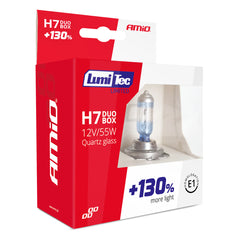 Lampadine alogene H7 LumiTec Limited con filtro UV