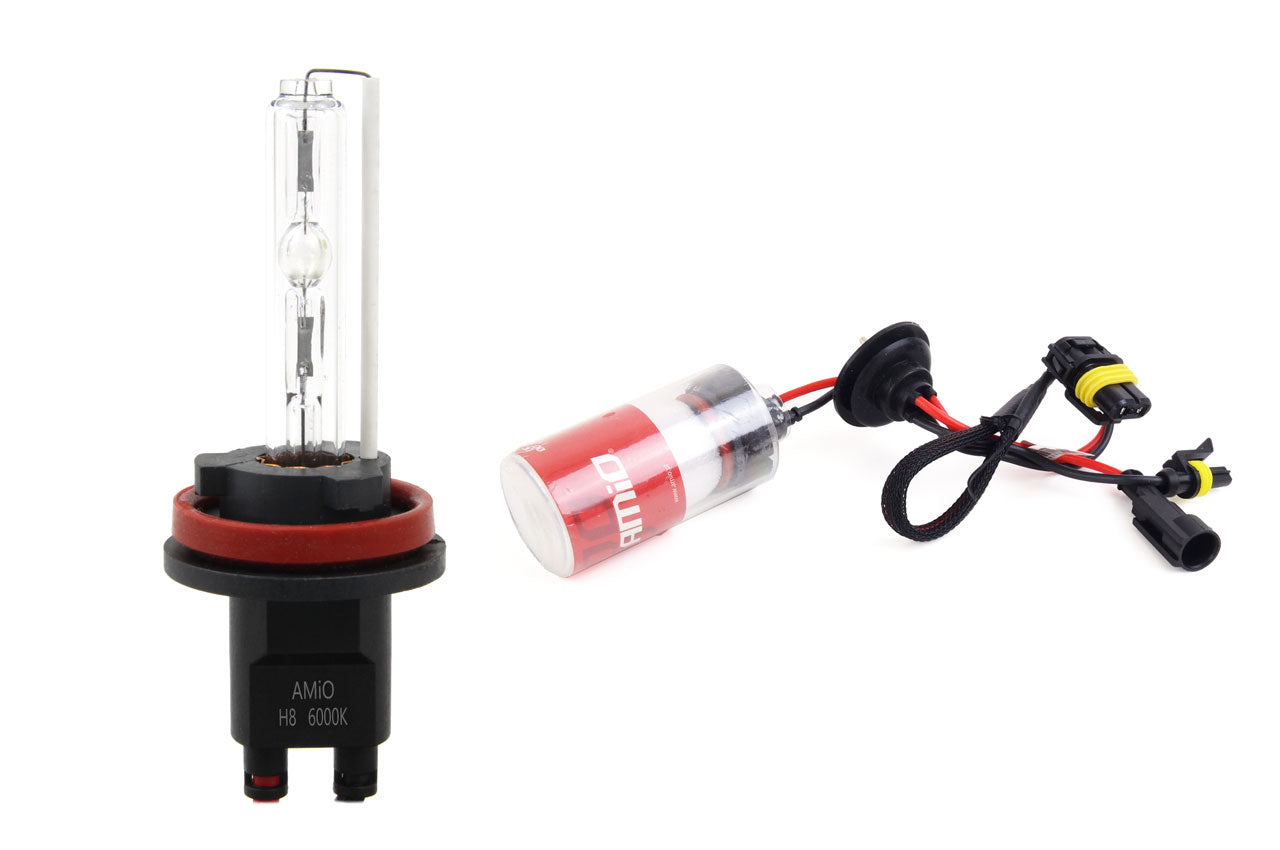 Lampadina Xenon H8 H9 H11 con temperatura colore 6000 K