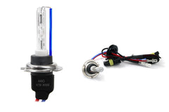 Lampadina xenon H7 con base in metallo e temperatura colore 8000K