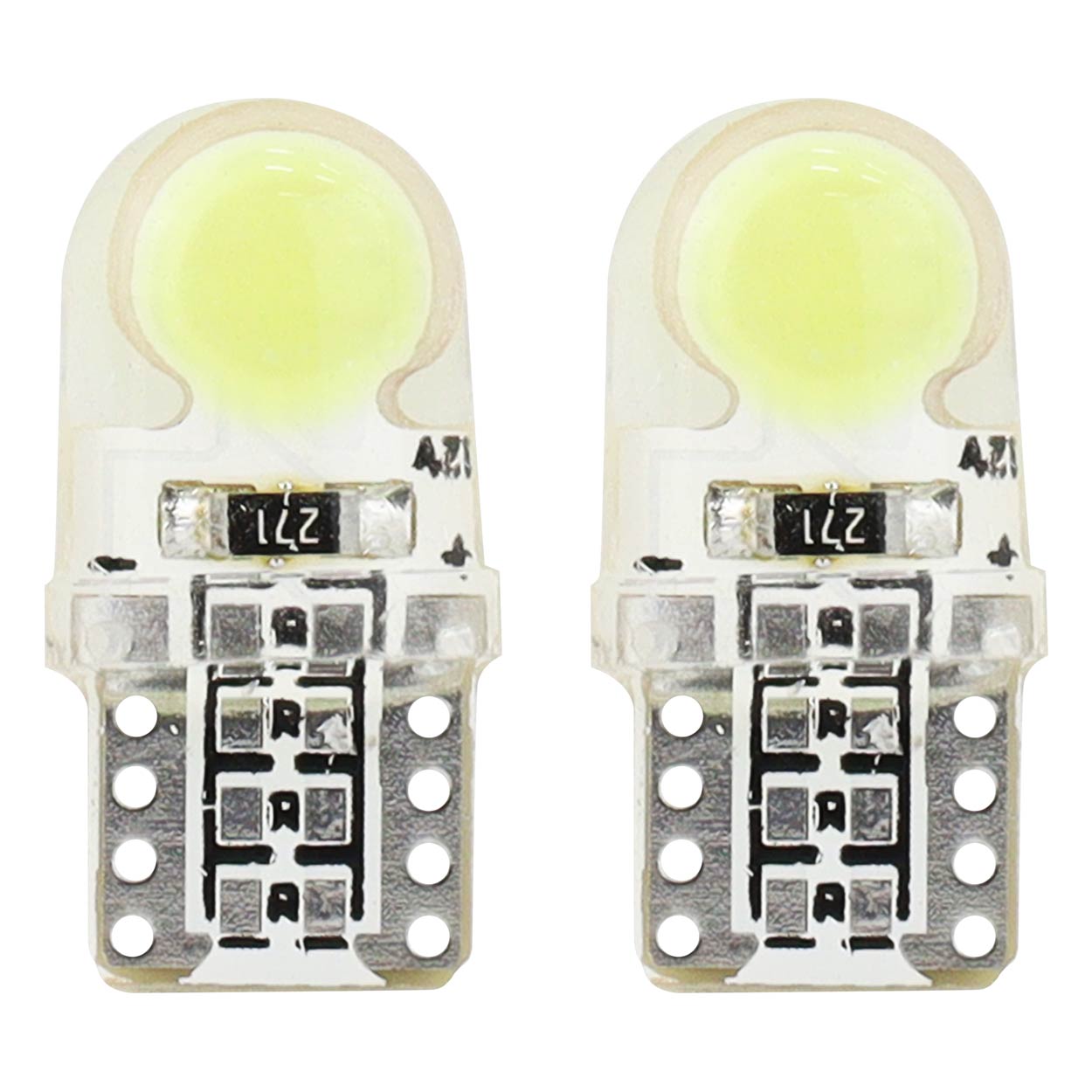 Lampadina LED T10e COB 12V con temperatura colore di 5600 K