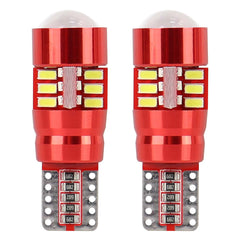 Lampadina LED T10 W5W bianca con CANBUS e 27 diodi SMD 3014