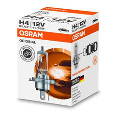 Osram H4 halogenpære 12V 60/55W med P43t-sokkel