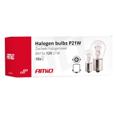 Confezione da 10 lampadine alogene P21W
