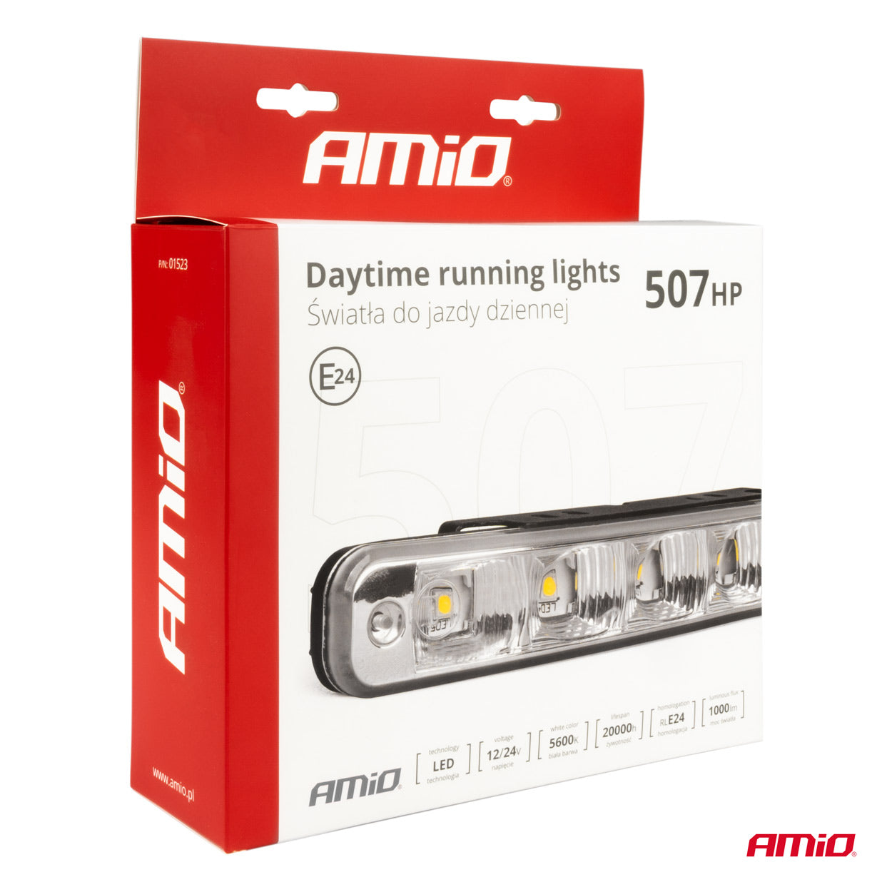Set di luci diurne DRL 507HP