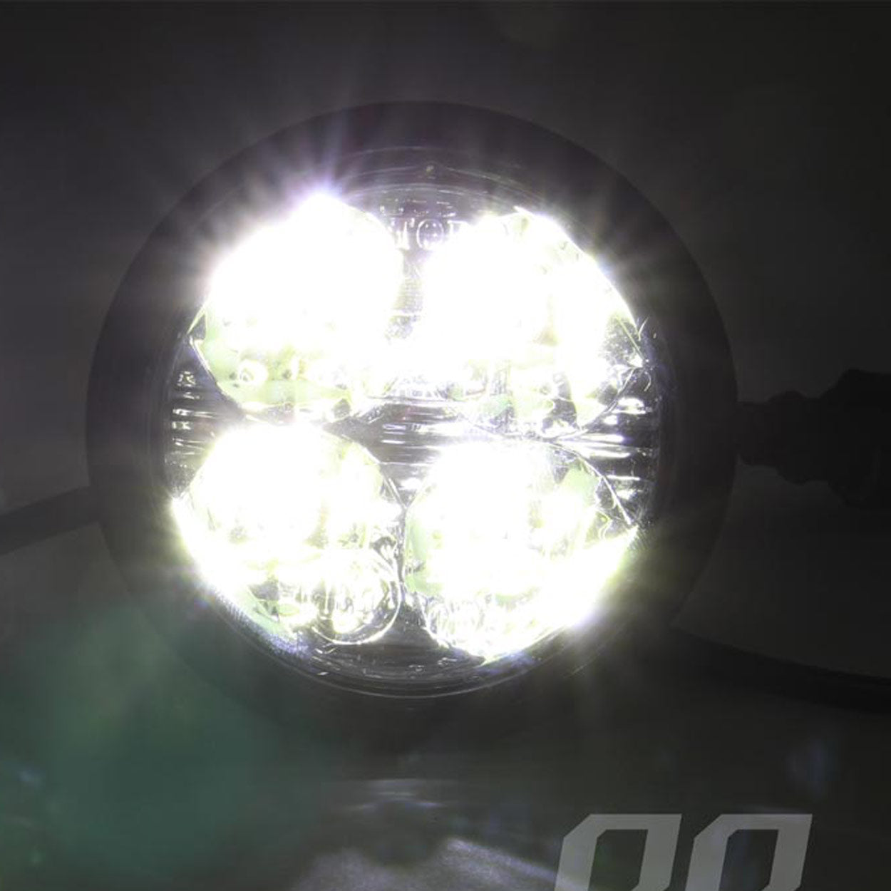 Luci diurne DRL 510HP montate su auto