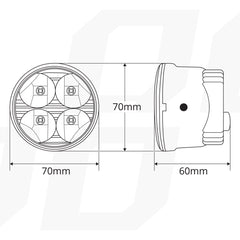 Installazione luci diurne DRL 510HP
