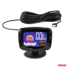 Sistema di assistenza al parcheggio con sega a tazza per sensori