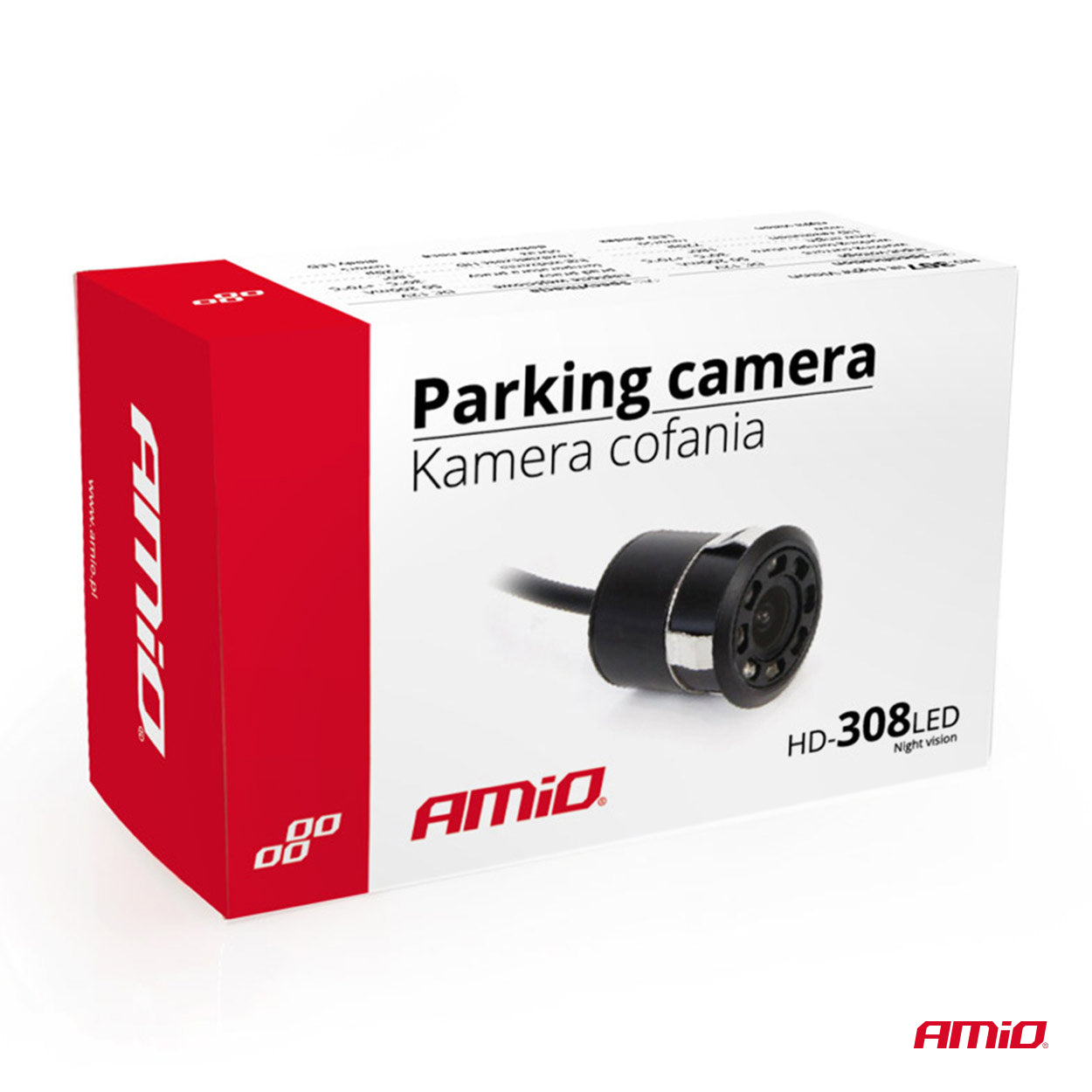 Telecamera posteriore HD-308 LED con visione notturna a LED