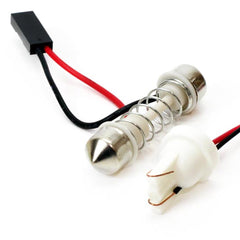 LED-pære med adapterbase til T10 W5W og C5W