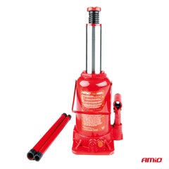 Martinetto idraulico a bottiglia con base da 150 x 150 mm