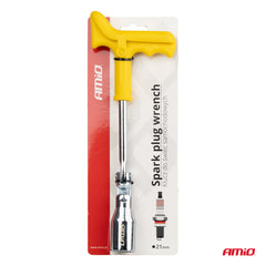 Chiave per candele in acciaio per candele con diametro filettato da 21 mm