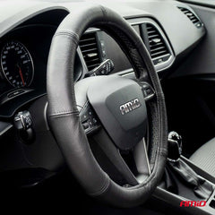 Coprivolante in vera pelle naturale con interno antiscivolo