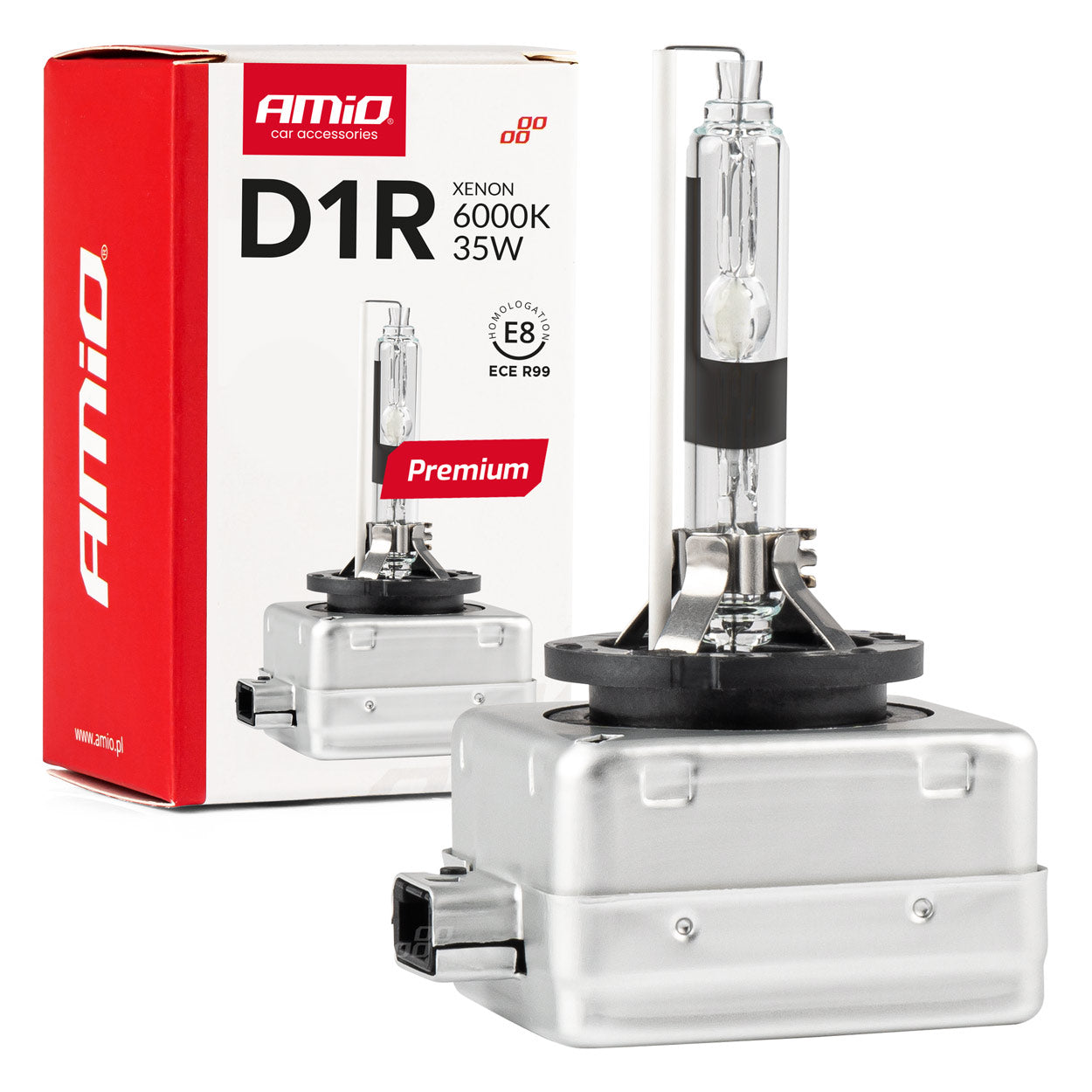 Lampada Xenon D1R 35W con temperatura colore da 6000 K